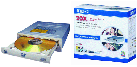 LH-20A1P and LH-20A1H – The worlds first 20x DVD Rewriters by Lite-On IT