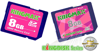 Kingmax New-Generation SDHC Memory Card